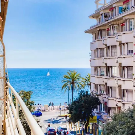 #29 Suite Gambetta Ac Sea View 2 Bedrooms 1Min Walk To Promenade & Sea Nice Buitenkant foto