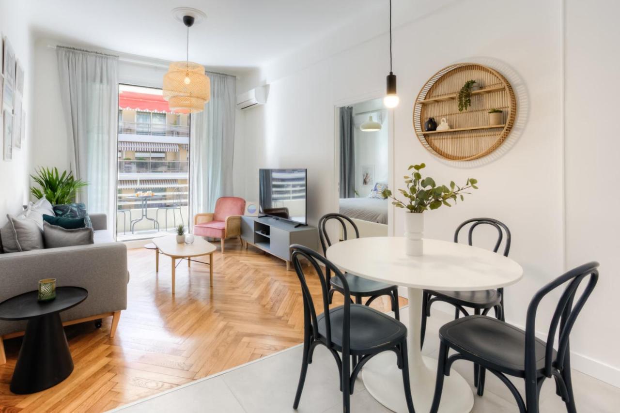 Appartement #29 Gambetta Ac Sea View 2 Bedrooms 1min Walk To Promenade & Sea Nice