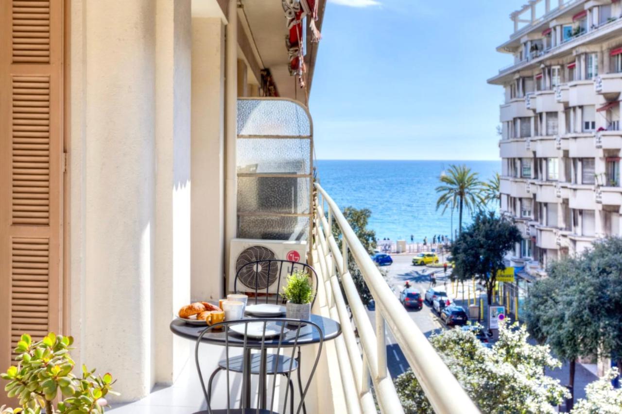 #29 Gambetta Ac Sea View 2 Bedrooms 1min Walk To Promenade & Sea Appartement Nice
